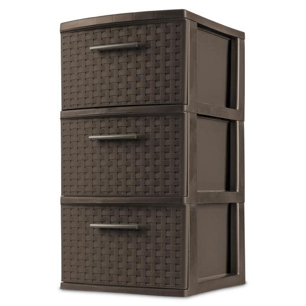 3 Drawer Espresso Storage Tower N4005