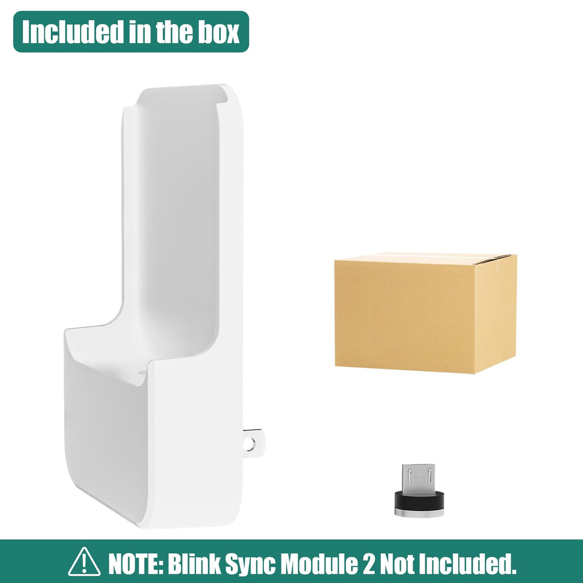 Wall Mount Charging Station for Security Camera D831