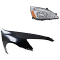 Replacement Headlight Set Passenger Side 2-pc Set Q1688
