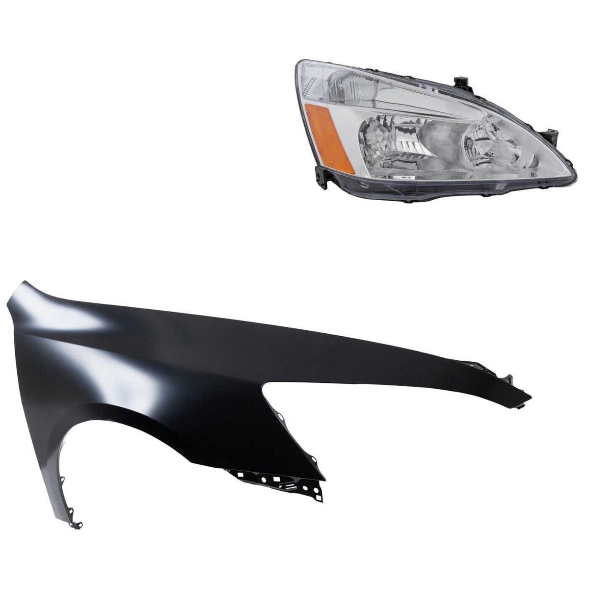 Replacement Headlight Set Passenger Side 2-pc Set Q1688