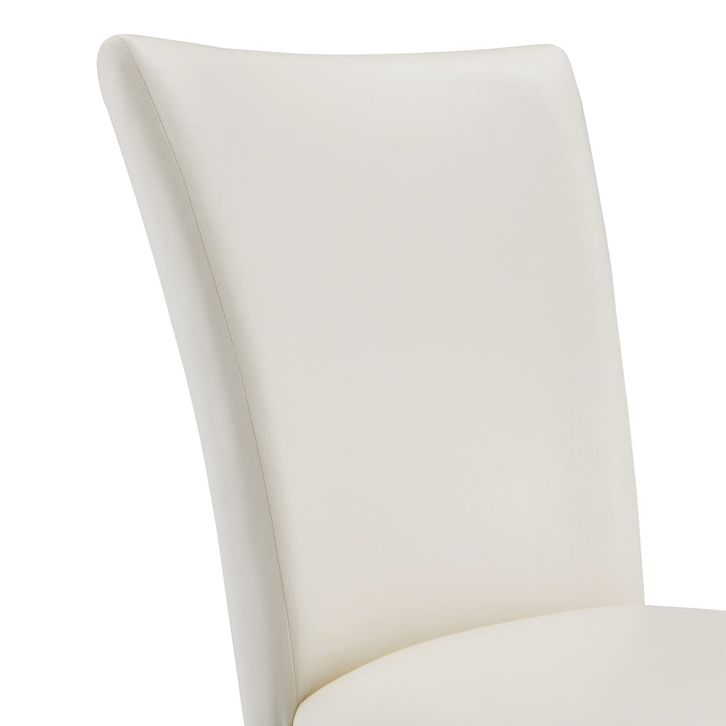 Faux Leather Upholstered Dining Chairs Set of 2 M6022