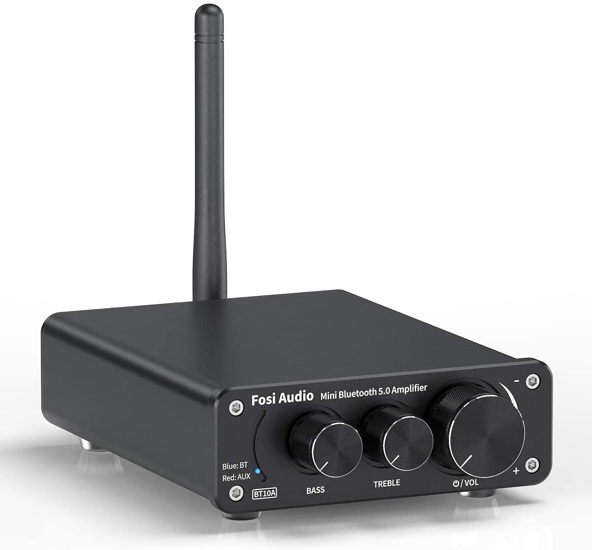 Bluetooth 5.0 Stereo Audio Amplifier Receiver 2 Channel Class D Mini Hi-Fi Integrated Amp 50W x 2 V980937