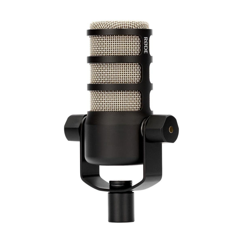 Dynamic Podcasting Microphone Black Pair with 2X Broadcast Arms and 10' XLR Cables N302953