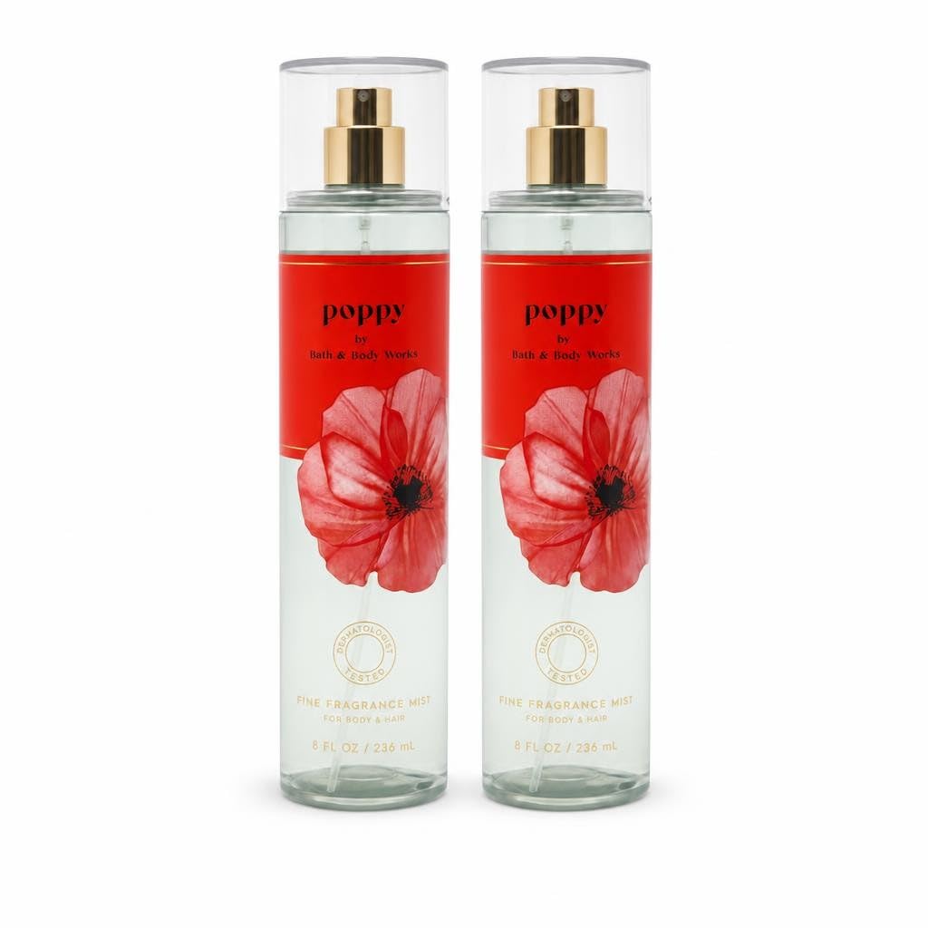 Poppy Fine Fragrance Body Spray Mist 8 fl oz W974318