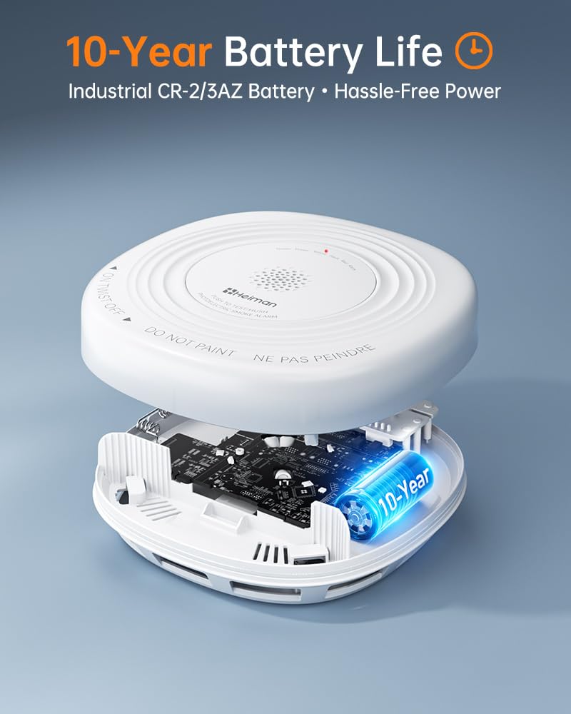 Smoke Detector 10 Year Battery 1-Pack R9615