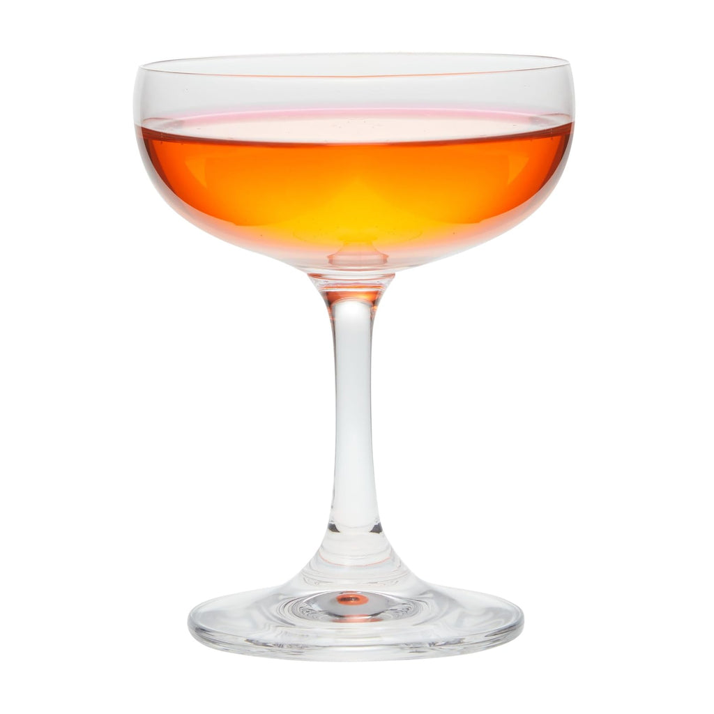 6 Count 7 oz Clear Coupe Glasses I5427