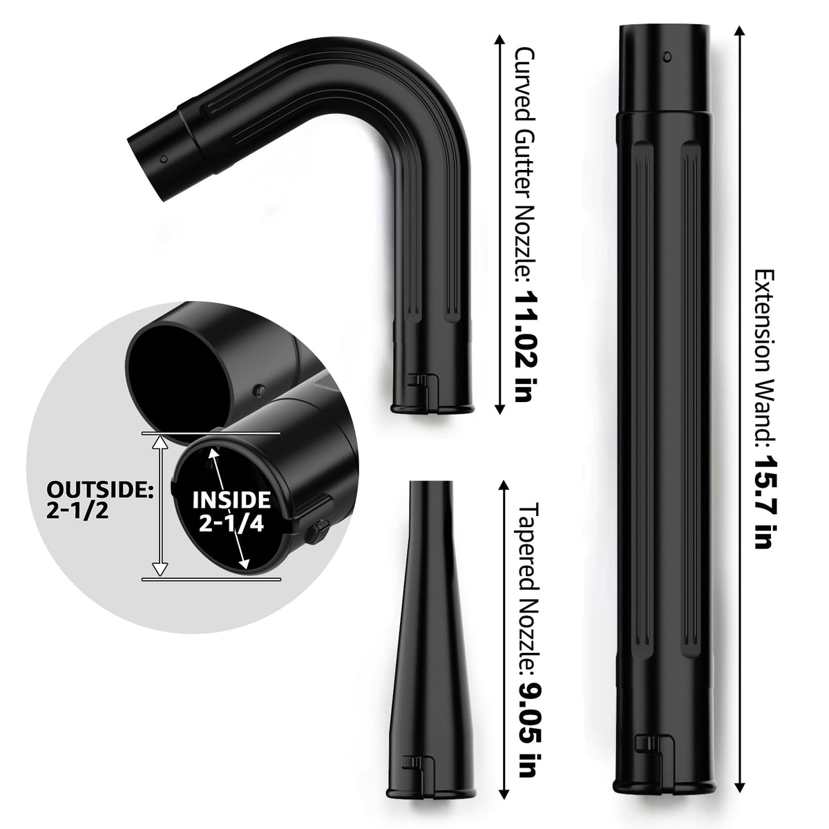 2-1/2 in. Gutter Cleaning Attachment Kit R780
