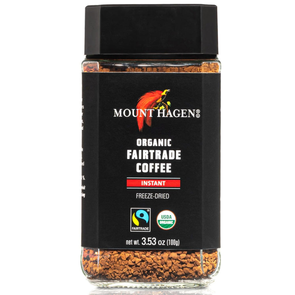 Organic Freeze-Dried Instant Coffee 3.53oz Jar H944
