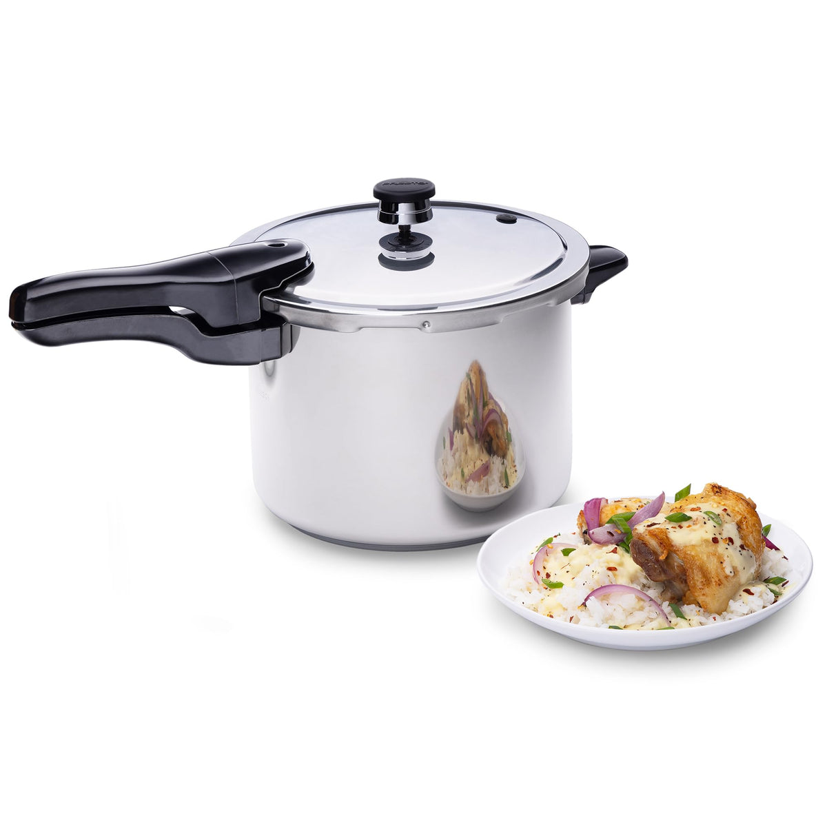 6-Quart Stainless Steel Pressure Cooker W122700