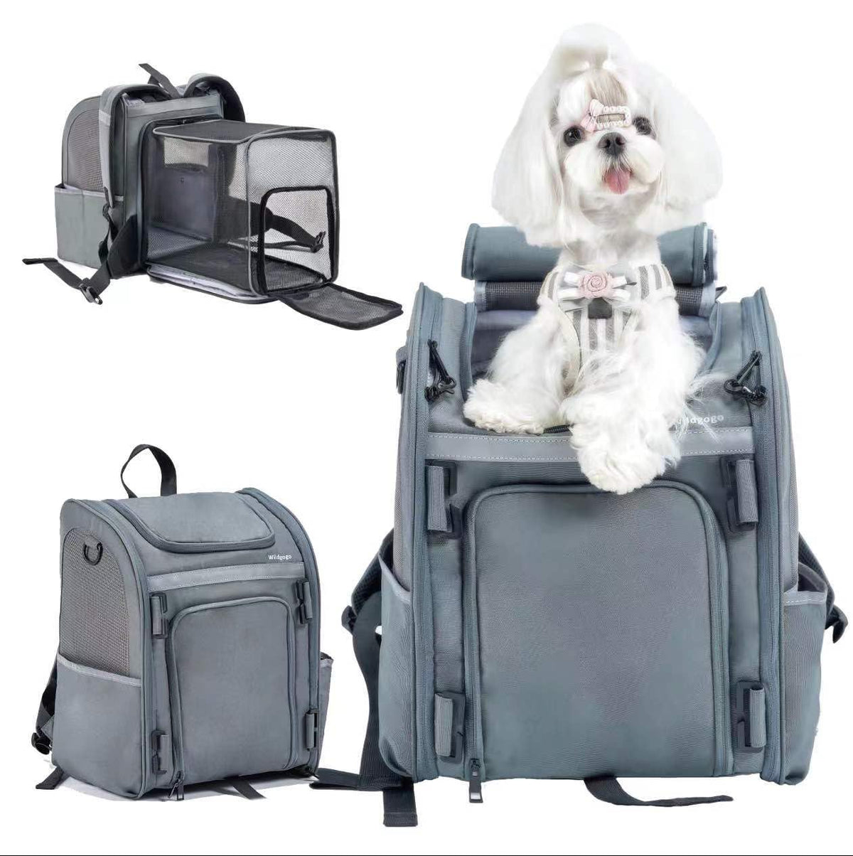 Expandable Foldable Pet Carrier Backpack X327