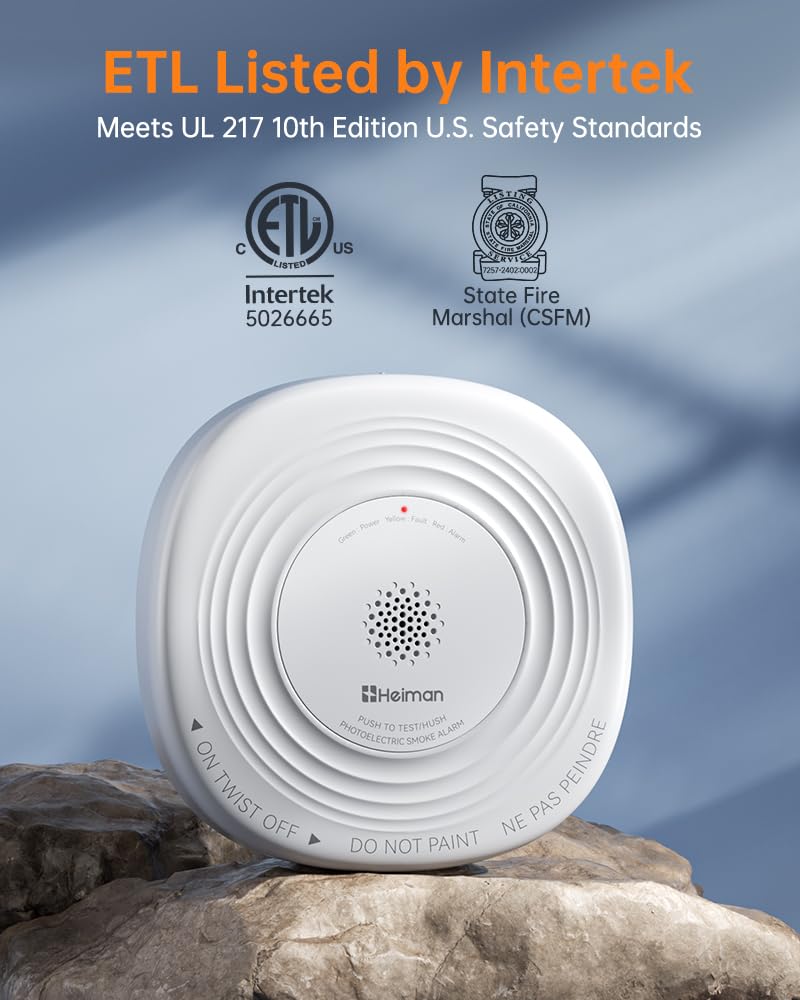 Smoke Detector 10 Year Battery 1-Pack R9615