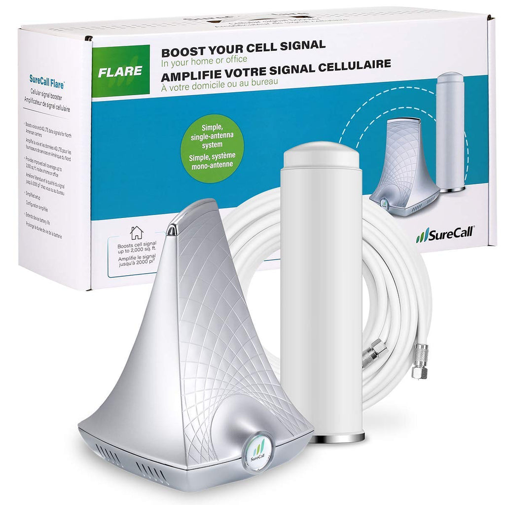 Cell Signal Booster up to 2500 sq ft 5G/4G LTE Multi-User All Carrier K988010