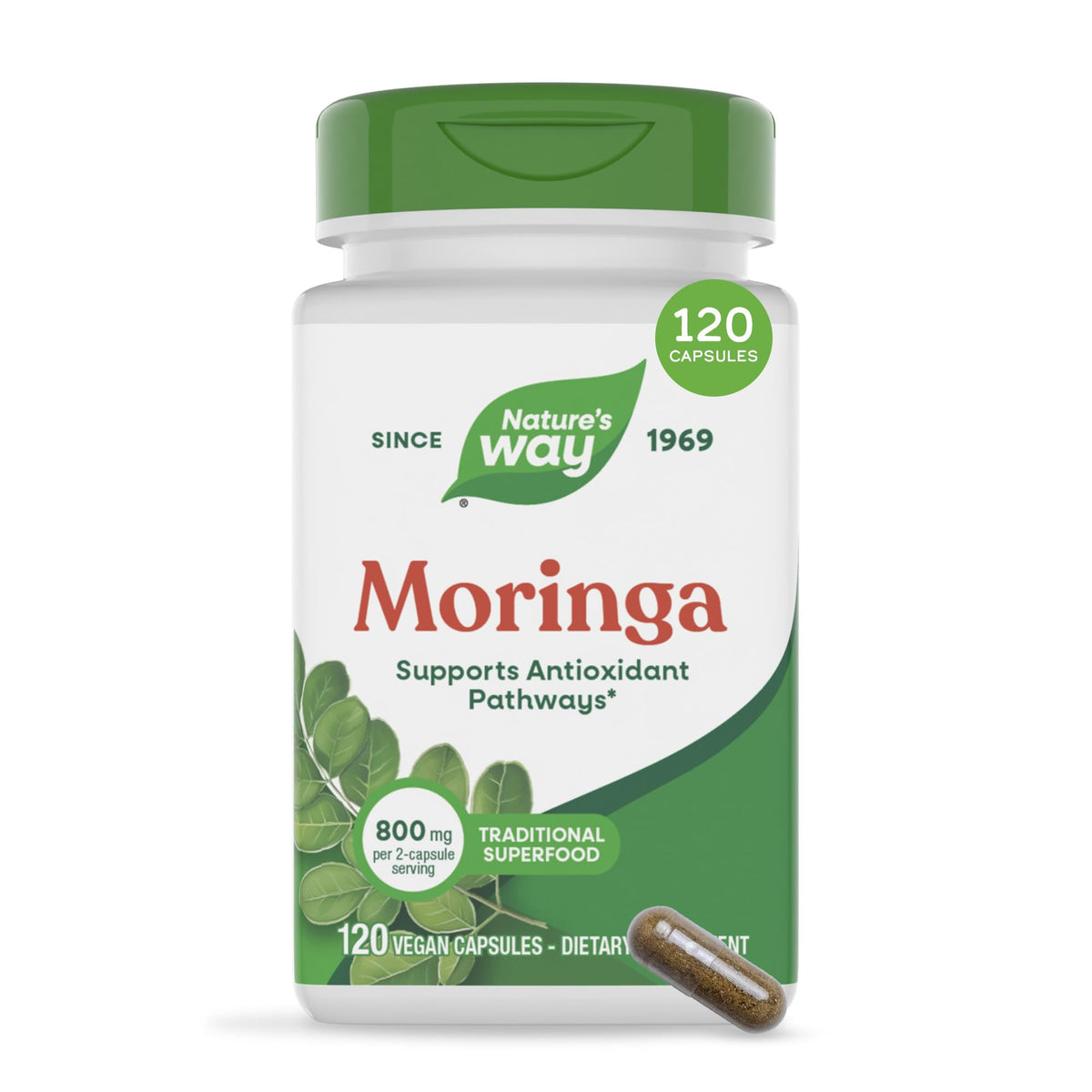 Moringa Leaf 800 mg 120 ct W99263