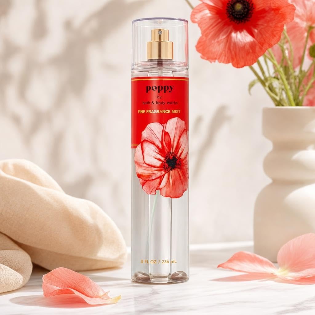 Poppy Fine Fragrance Body Spray Mist 8 fl oz W974318