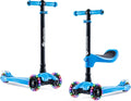 2-in-1 Kids Kick Scooter with Seat P303452