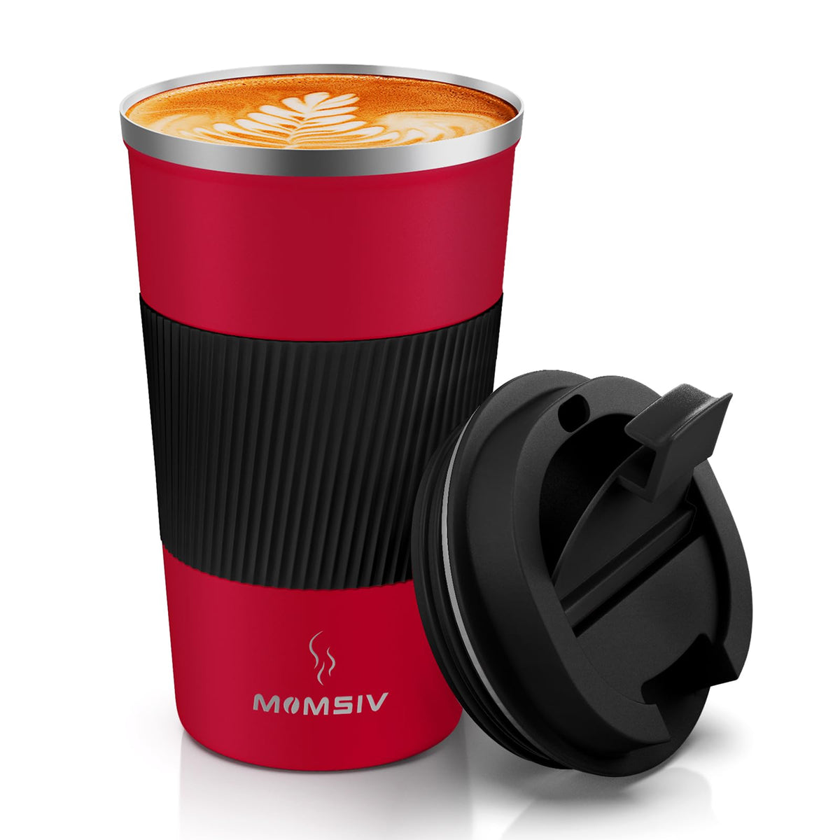 17oz Insulated Travel Coffee Mug with Leakproof Lid D319186