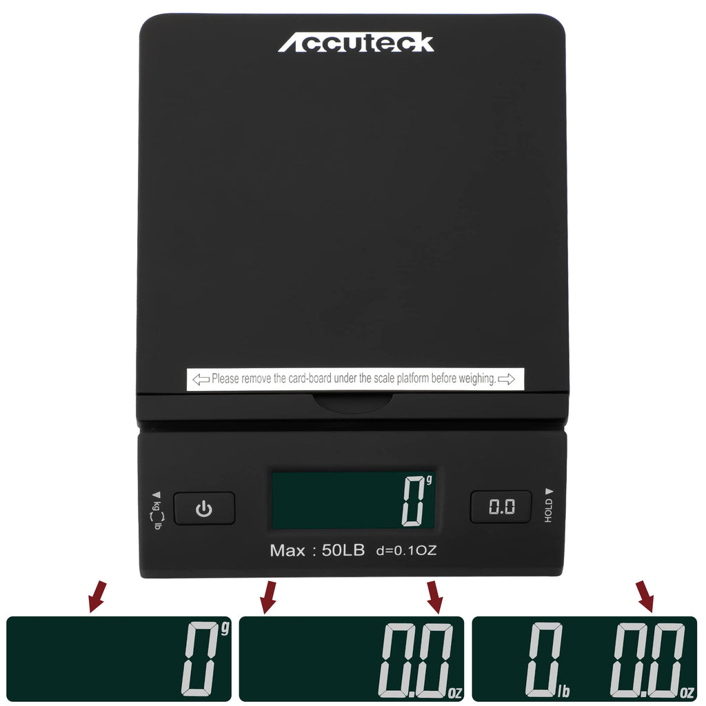 50 lb Black Digital Shipping Postal Scale S363