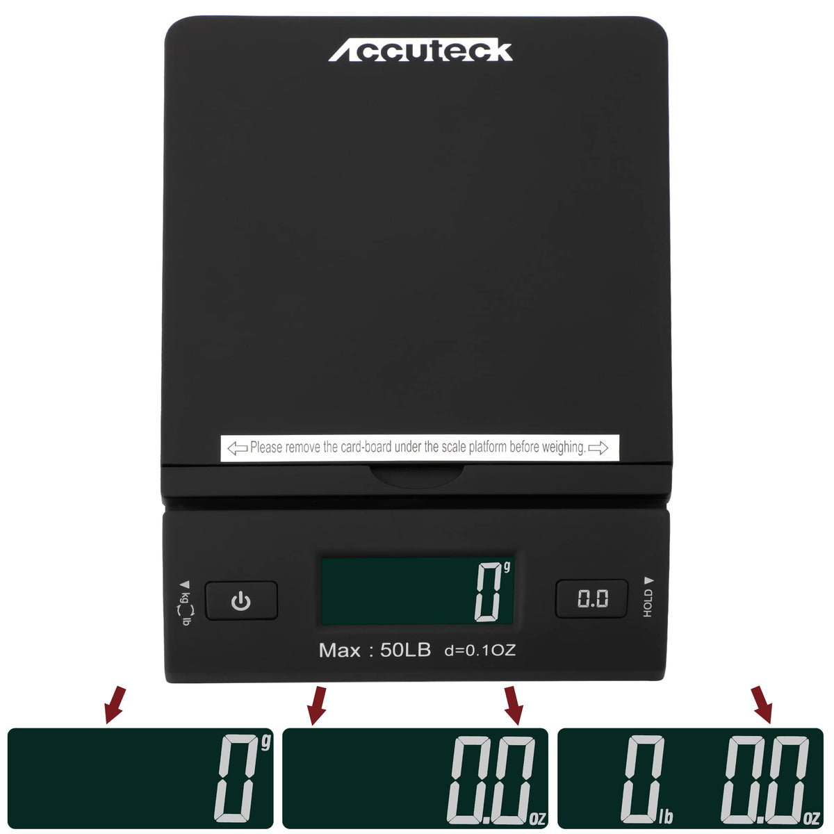 50 lb Black Digital Shipping Postal Scale S363