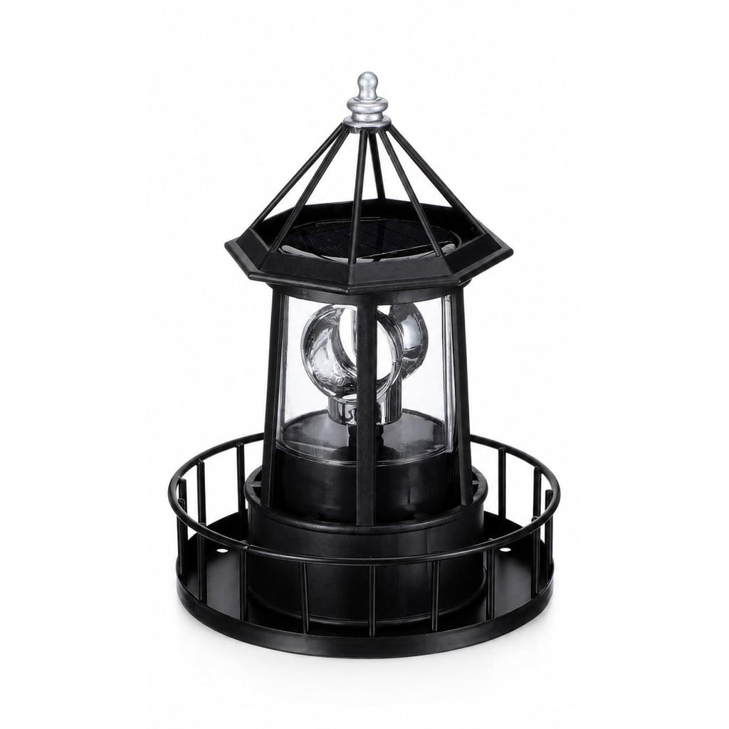 Solar Revolving Lighthouse Light L364