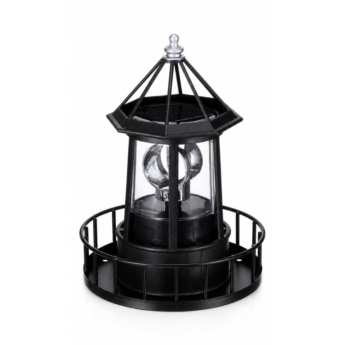 Solar Revolving Lighthouse Light L364
