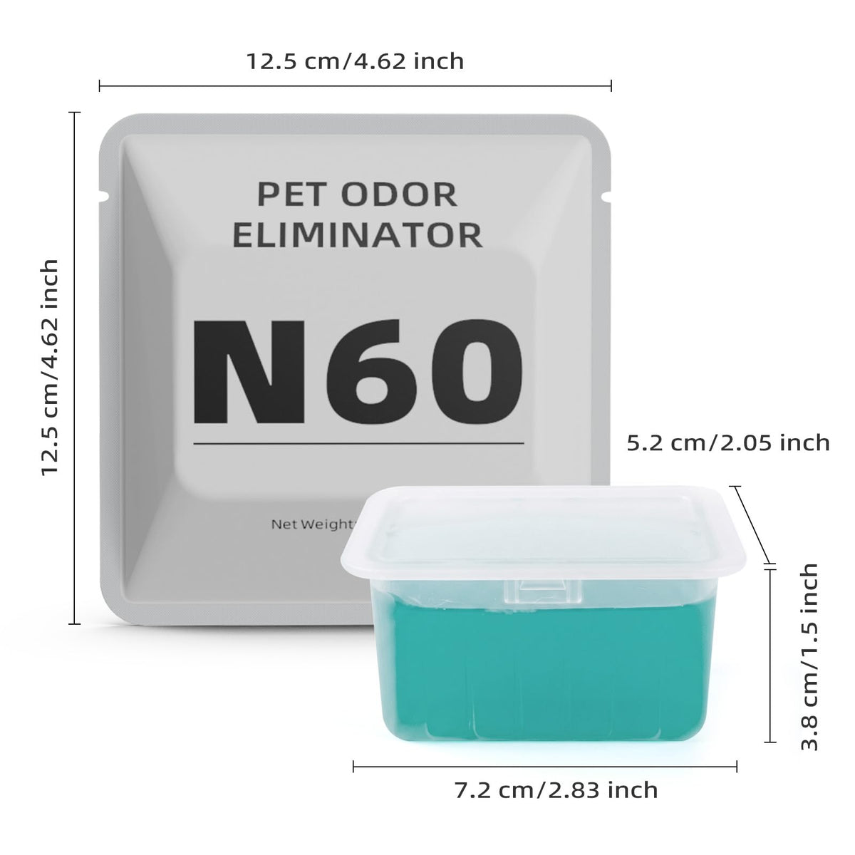 6 pack Cat Litter Box Odor Eliminator X6317