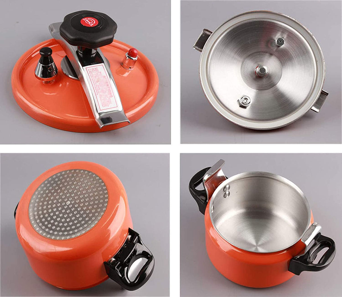 2L Aluminum Alloy Pressure Cooker Z410
