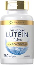 Lutein and Zeaxanthin 40mg 180 Softgels O28756