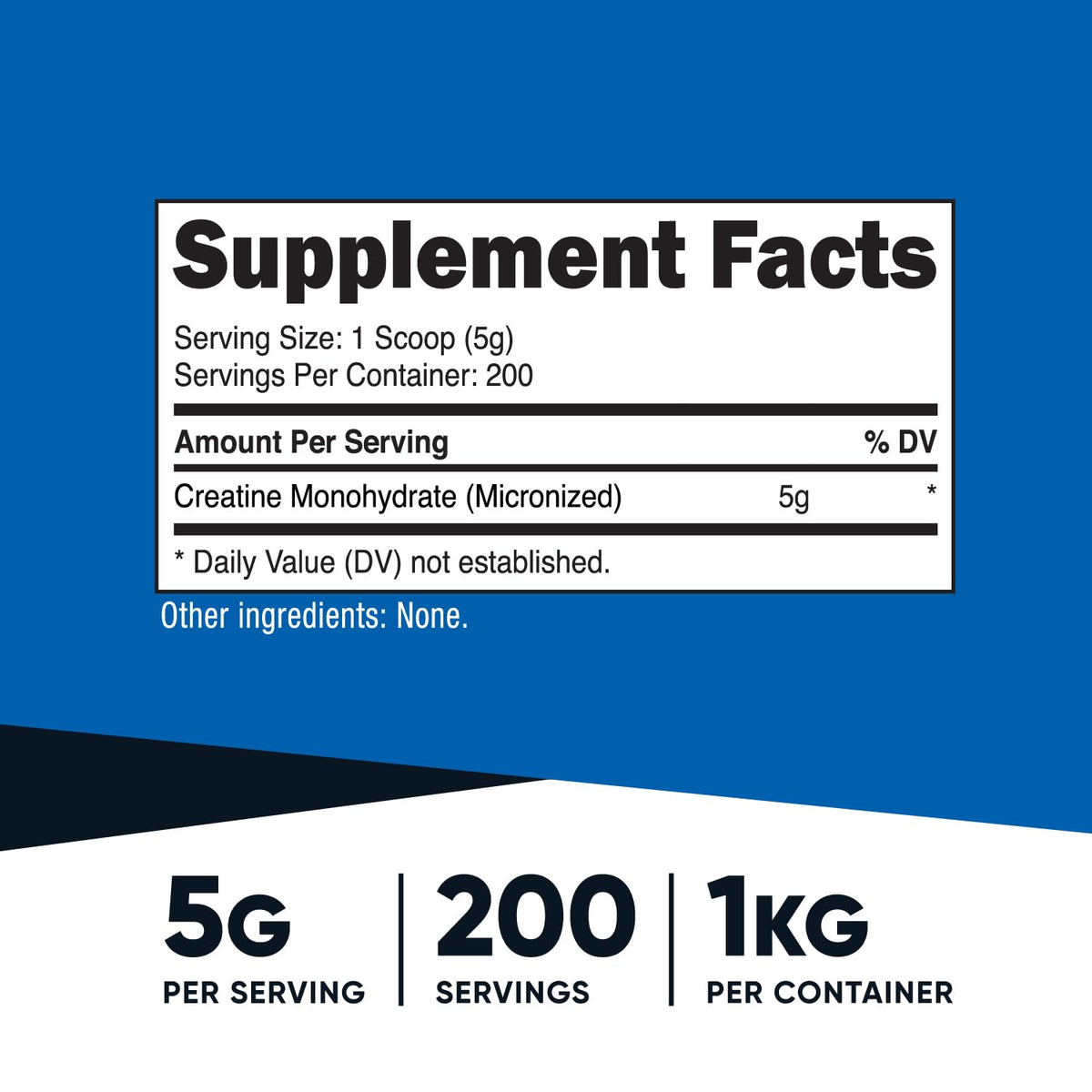 Creatine Monohydrate Micronized Powder 1 KG J34622