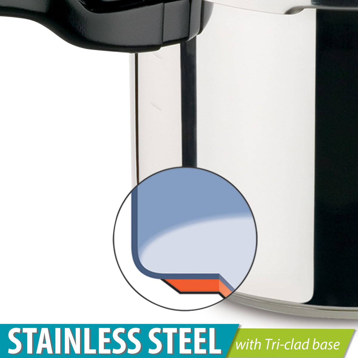6-Quart Stainless Steel Pressure Cooker W122700