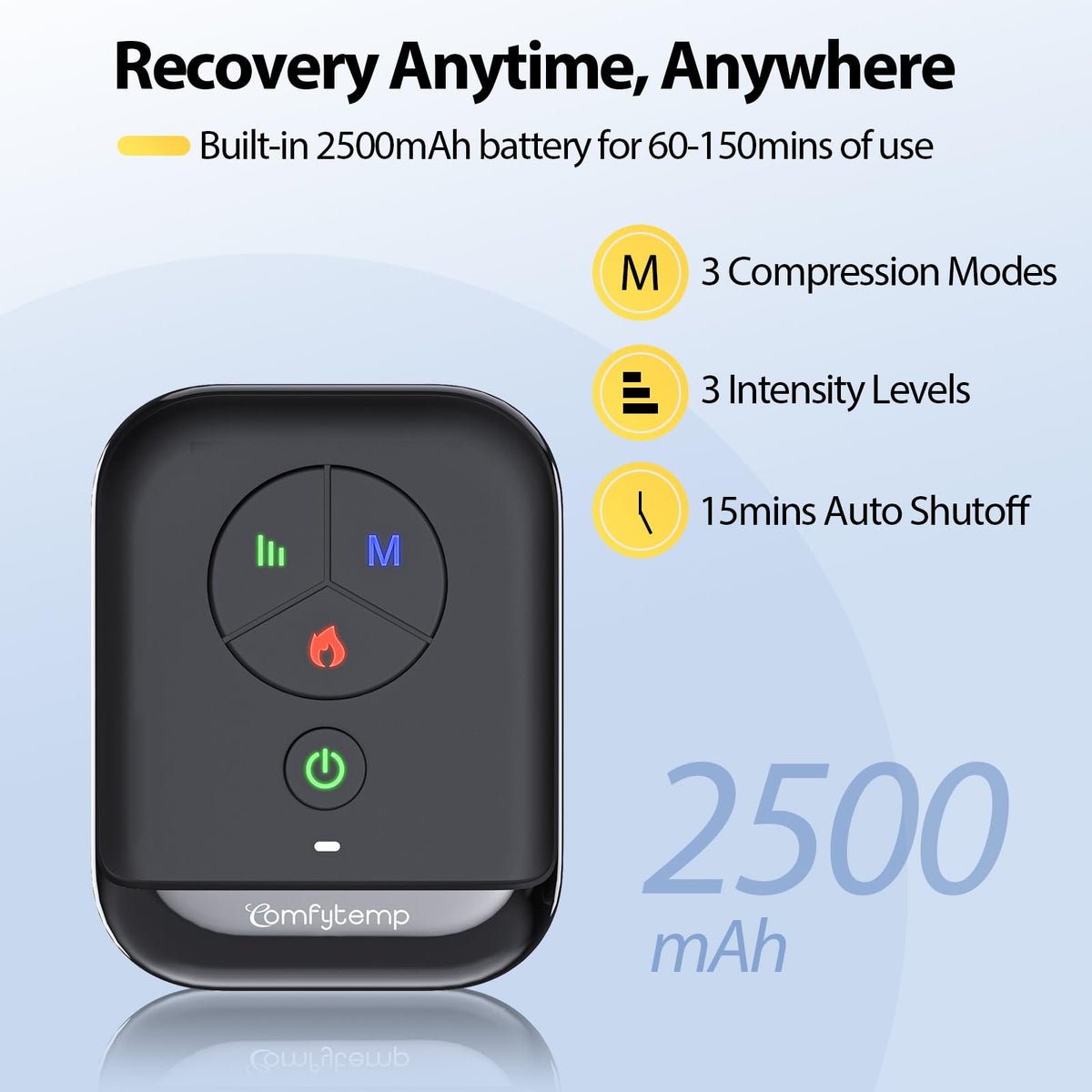 Air Compression Foot Recovery Device 1 Pack C97468