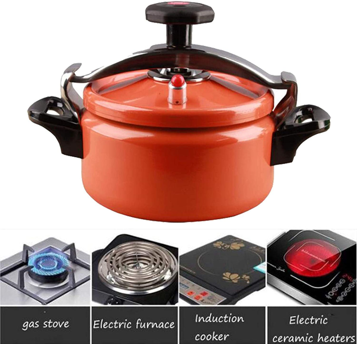 2L Aluminum Alloy Pressure Cooker Z410