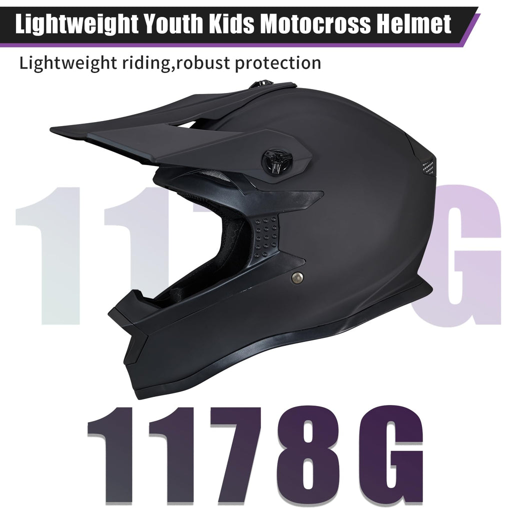 Youth Full Face Motocross Helmets Set R950