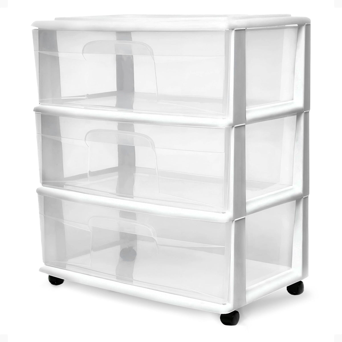 3-Tier Storage Cart with Removable Wheels Z7900