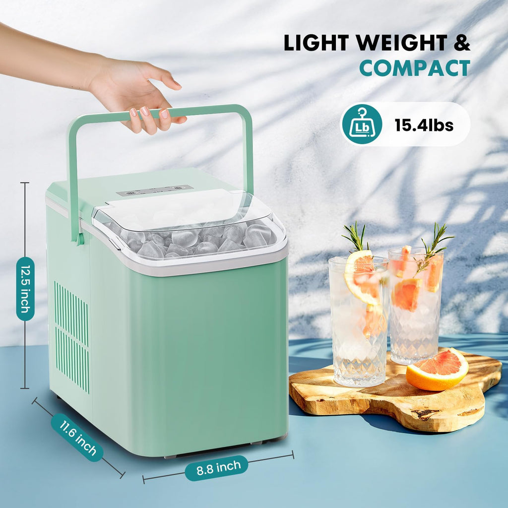 Portable Ice Maker Machine with Handle B5855