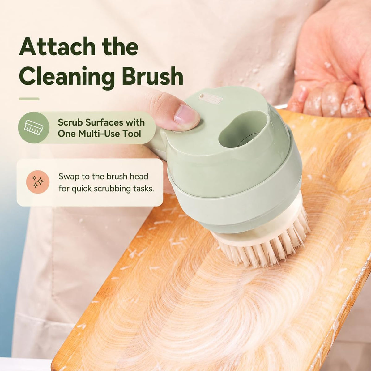 4 in 1 Rechargeable Electric Vegetable Chopper V3637