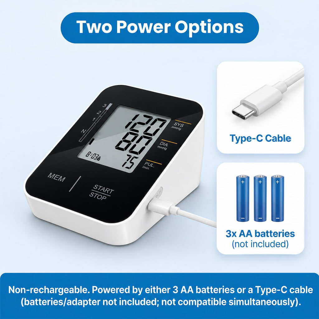 Accurate Upper Arm Blood Pressure Monitor X635
