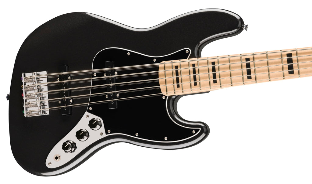 Black Metallic 5-String Bass Guitar U5351
