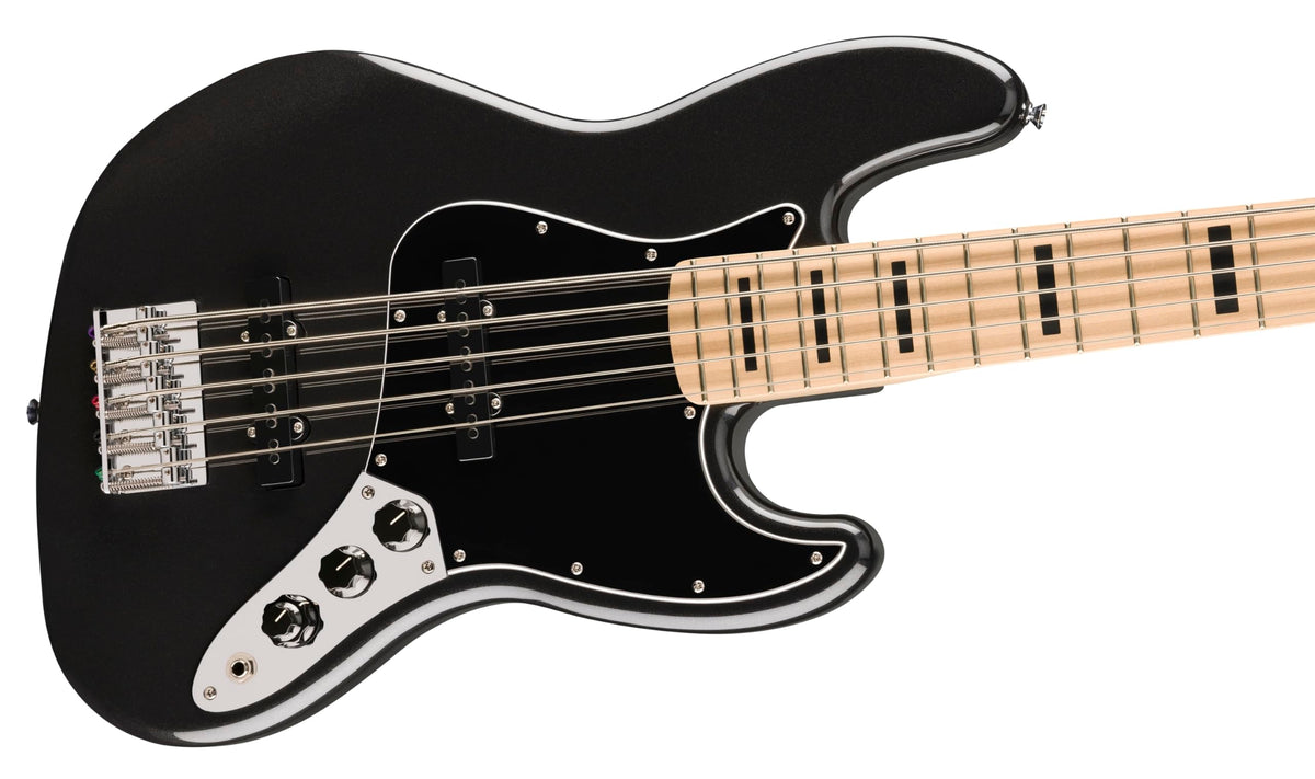 Black Metallic 5-String Bass Guitar U5351