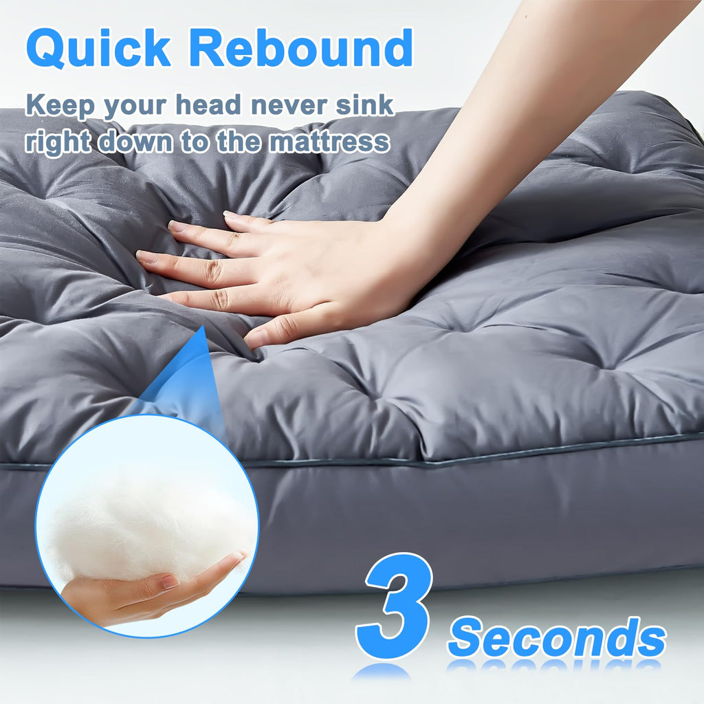 King Size Set of 2 Cotton Bed Pillow R106