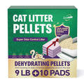 Zeolite Cat Litter Pellets, 9lb Bag, Non Clumping, Unscented W725537