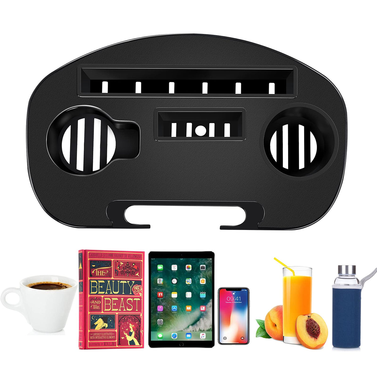 Zero Gravity Chair Tray 2 Pack Black K7944