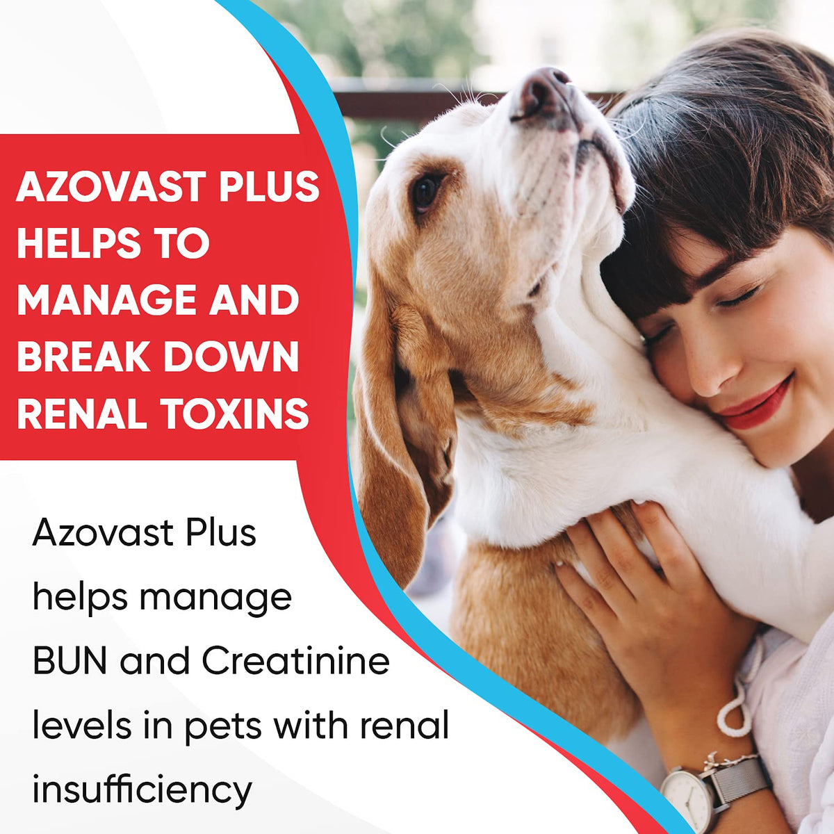 Kidney Probiotic Supplement for Dogs Cats 24 Billion CFU 120 Caps E83849
