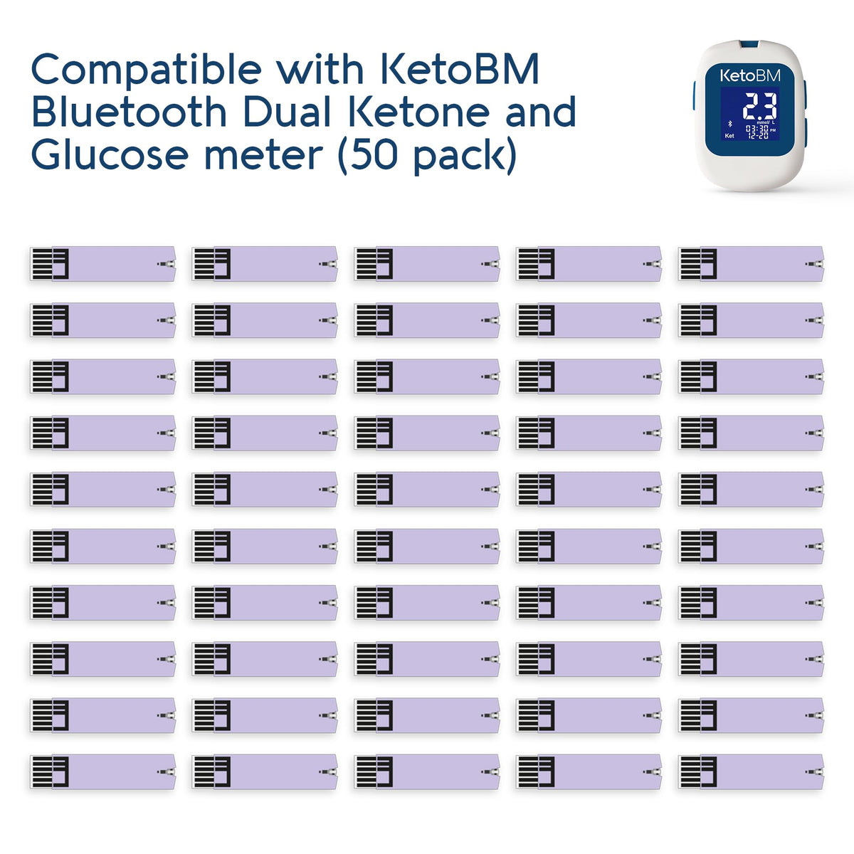 Blood Ketone Test Strips 50pk S5817