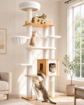 70" Wood Cat Tree for Large Cats G879225