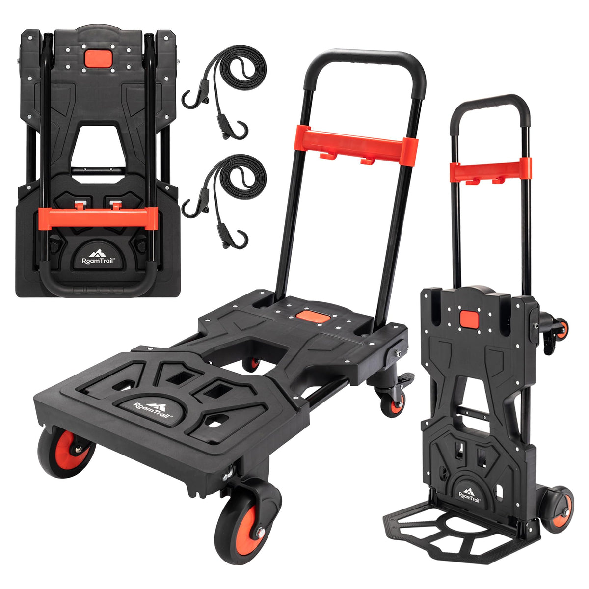 2-in-1 Folding Hand Truck Dolly K879