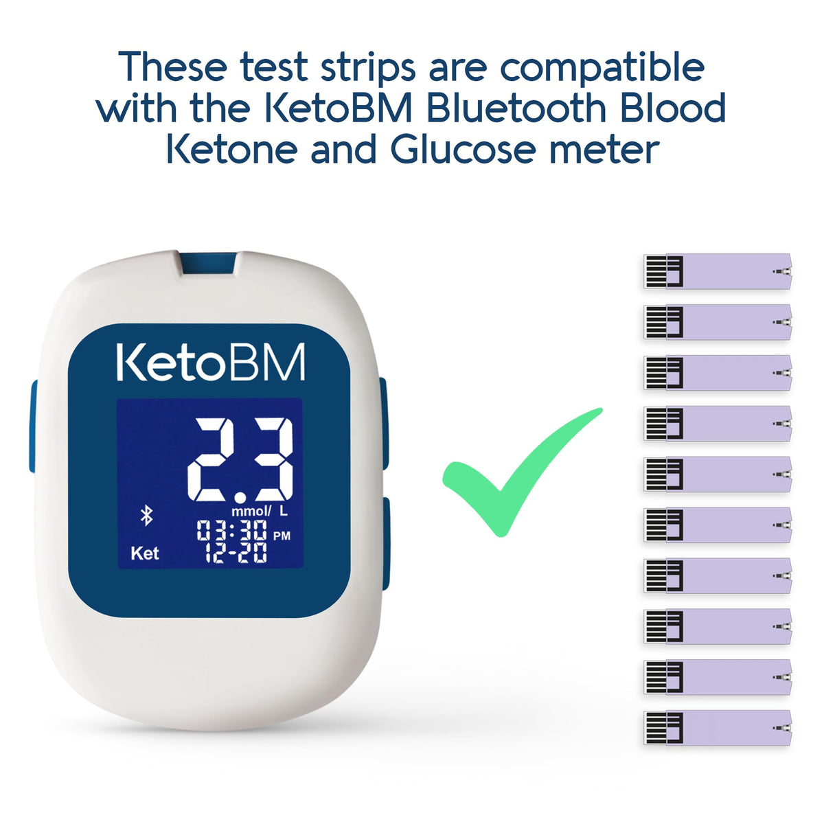 Blood Ketone Test Strips 50pk S5817