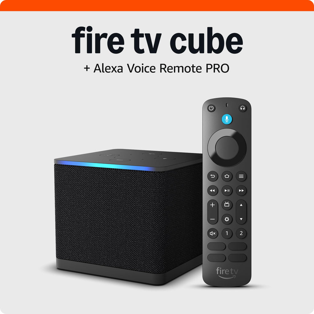 Fire TV Cube with Alexa Voice Remote Pro Q96514