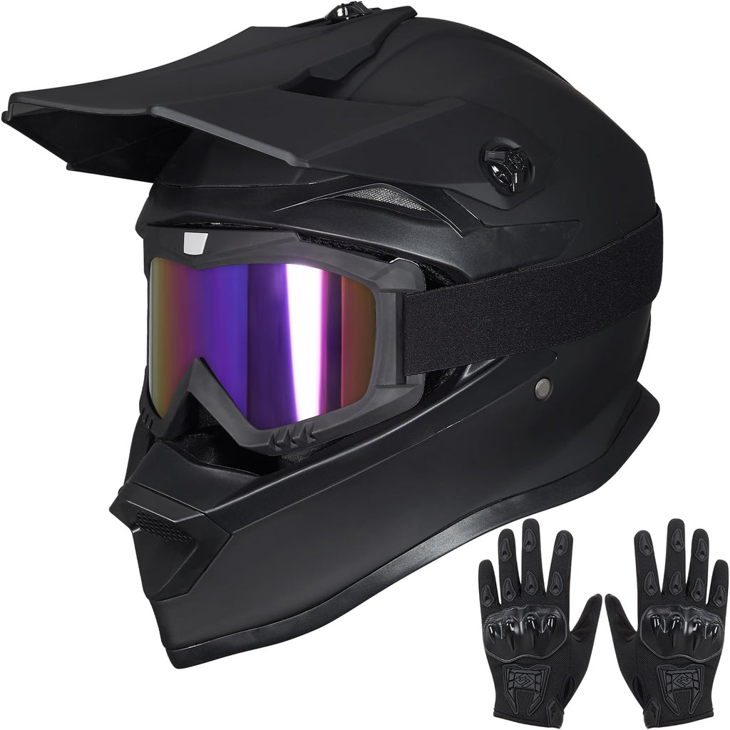 Youth Full Face Motocross Helmets Set R950