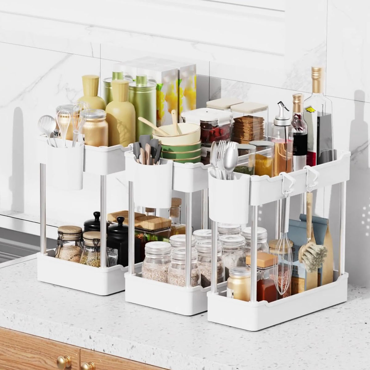 3 Pack Under Sink Organizer O6621