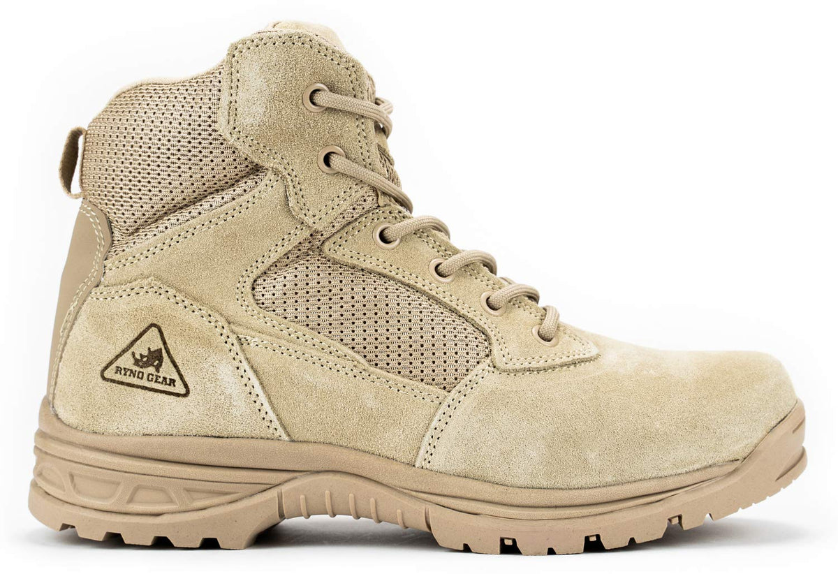 Tactical Combat Boots with CoolMax Lining and Slip Resistant Sole H937